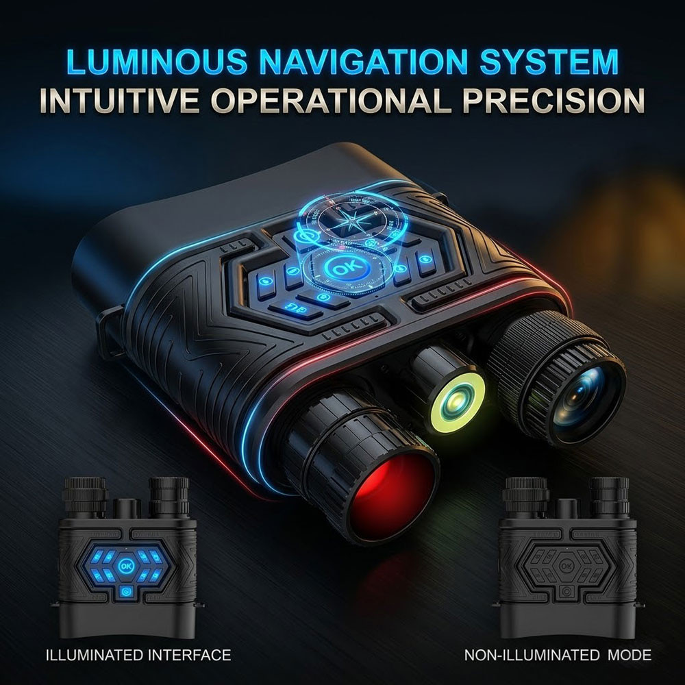 Night Vision DVR Binoculars Camera