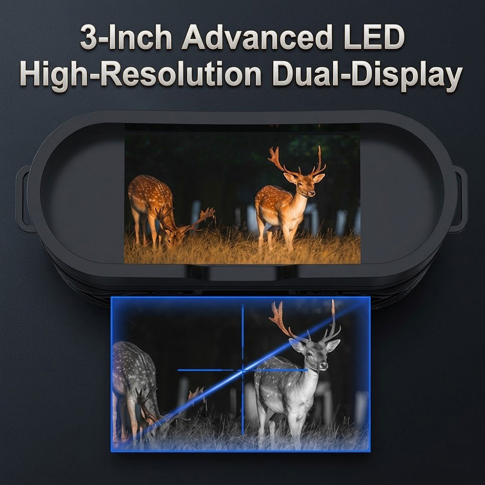 Night Vision DVR Binoculars Camera