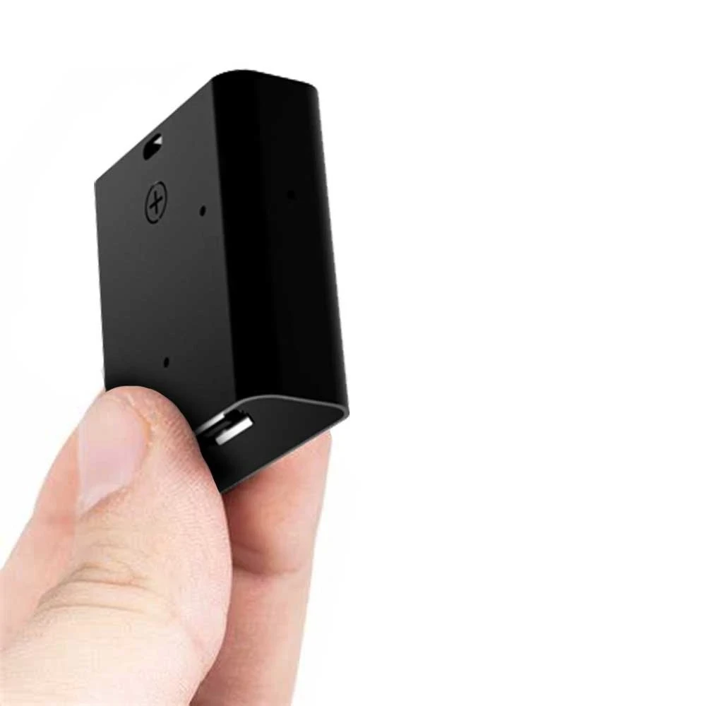 Magnetic Coin-Sized Hidden Voice Recorder – 28-Hour Battery & AI Transcription Text