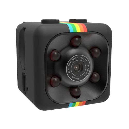 Ultra-Compact Mini Cube Wireless Security Camera with Night Vision & Built-In DVR