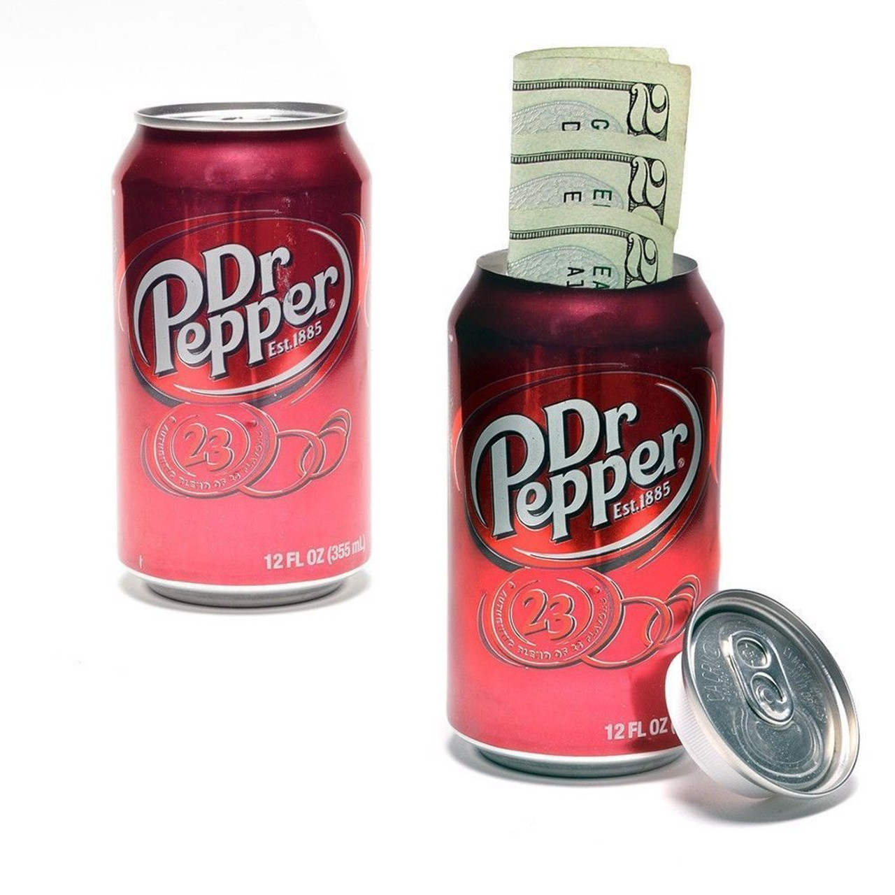 Dr. Pepper Soda Diversion Hidden Safe Secret Stash Box Home Security
