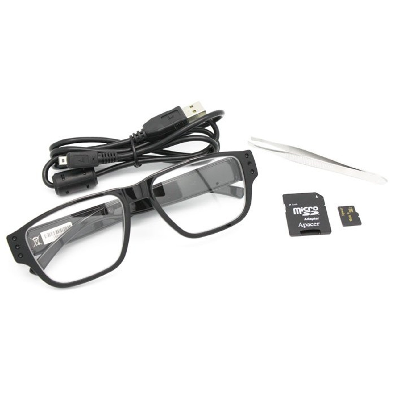 720p HD LawMate Spy EyeGlasses Reading Glasses Video Hidden Camera DVR Audio