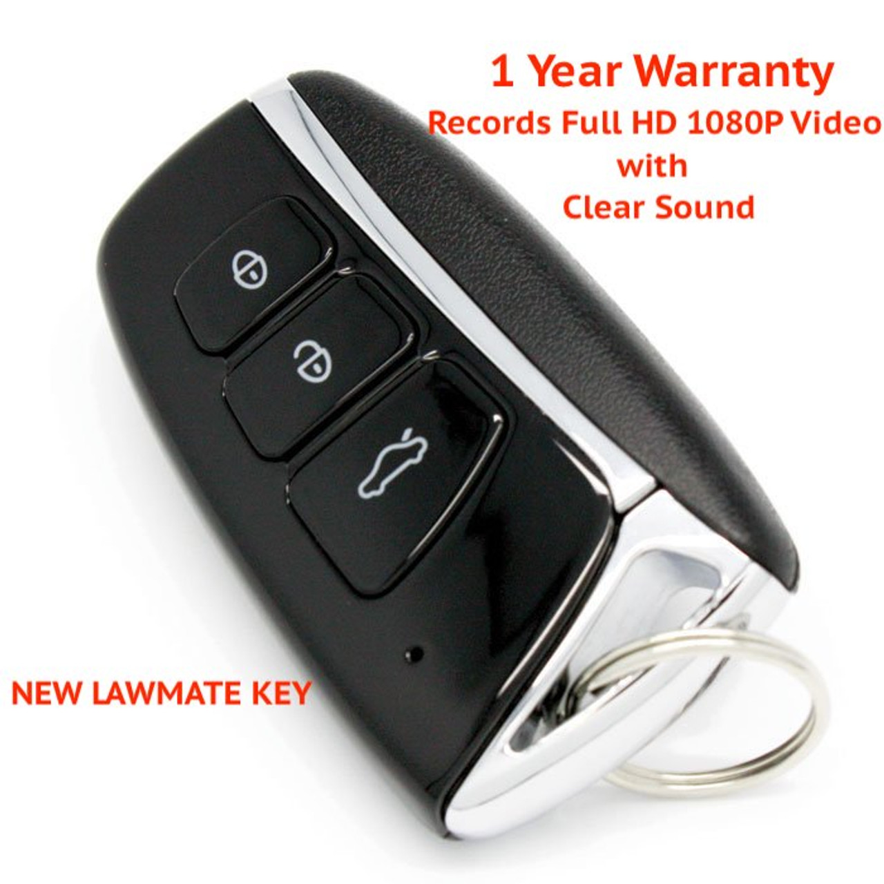 Lawmate PVRC200HD2 KR 1080P HD Covert Key Chain Key Fob Camera