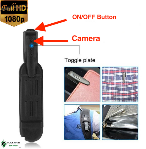 Pocket Mini Clip Hidden 1080P Full HD Camera