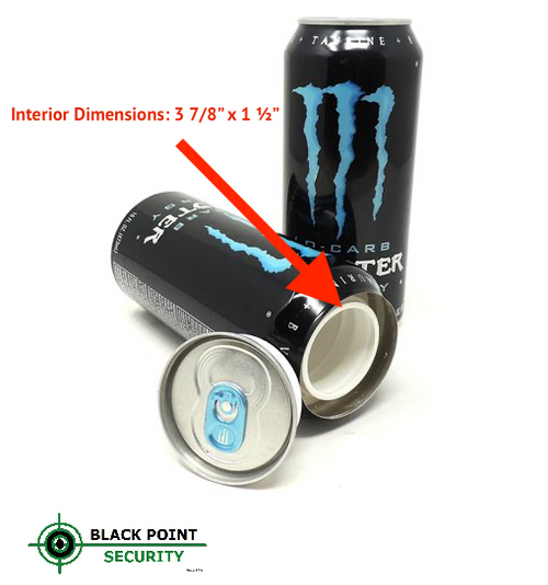 Monster Energy Drink Diversion Hidden Safe Secret Stash Box
