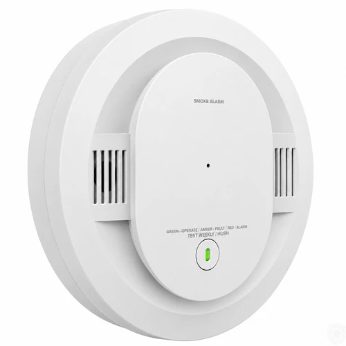 Hardwired Functional Smoke Detector 4K Hidden WIFI DVR Camera