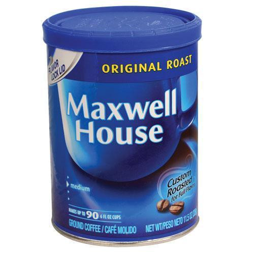 Maxwell Coffee Diversion Hidden Safe Secret Stash Box Home Security Container