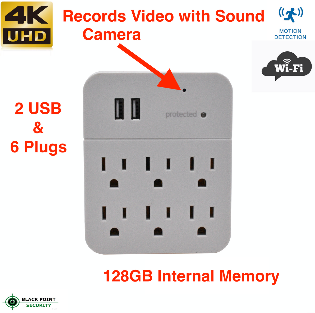 Best Wall Outlet Hidden Camera Guide Black Point Security