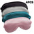 Sleep Mask 4 Pack Silk Eye Cover Soft Satin Blindfold Elastic Strap Night Eyeshade Travel Nap for Women Men
