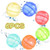 6 PCS Water Balloons, with Mesh Bag, Water Balloons for Kids, Self-Sealing Water Bomb for Kids Adults Outdoor Activities Water Games Toy Summer Fun Party Supplies