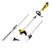 40V Cordless Weed Wacker, Pole Saw, Hedge Trimmer and Brush Cutter, 4-in-1 Multi Garden Tools