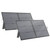 MHPOWOS 2PCS Solar Panels Set 110 W 20V High-Efficiency Monocrystalline PV Power Solar Charger for Portable Power Station Outdoor Charging Camping RV Off-grid