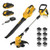 ZEGJAW 10 Inch 2-in-1 Weed Wacker and Cordless Leaf Blower Combo Kit, 12 Inch String Trimmer Lawn Edger, 2x2.0Ah Batteries & Charger Included