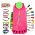 JUGAAD LIFE Friendship Bracelet Making Kit for Girls, DIY Arts and Crafts for Kids Ages 6-12, Making Kit with 20 Pre-Cut Threads and Accessories, Birthday Christmas Gifts