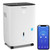 Folanzy 80 Pints Smart Dehumidifier for Home Basement Large Room Spaces up to 5,200 Sq. Ft with Drain Hose and Water Tank