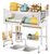 TNTANTS Dish Drying Rack Large Over The Sink Dish Drainer Drying Rack, Large Capacity Stainless Steel Dish Rack, Multifunctional Kitchen Organizers and Storage Rack