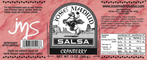 Purchase Salsa - Individual Salsas - Page 1 - Jose Madrid Salsa