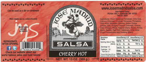 Purchase Salsa - Individual Salsas - Page 1 - Jose Madrid Salsa