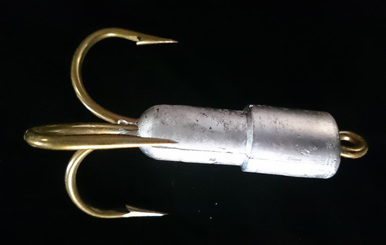 1 pc 11/0 Stainless Steel welded treble hook really big fish or Small Pier  Gaff