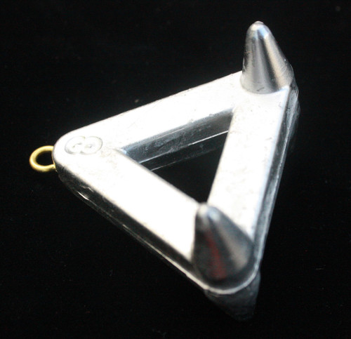 6 oz Triangle Snag / Claw Sinker 
