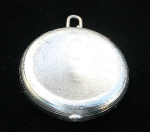 Ocean-Angler now carries 4 oz coin disc sinkers. The image shown is a generic coin disc sinker There are slight variations in designs among  our sizes available Ocean-Angler now carries 4 oz coin disc sinkers. The image shown is a generic coin disc sinker There are slight variations in designs among  our sizes available