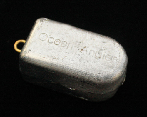  5 4lb (Pound) Lead Rock Cod Weight Sinkers With Brass
