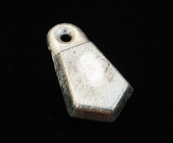 4 oz Lead Flat Bank Sinker