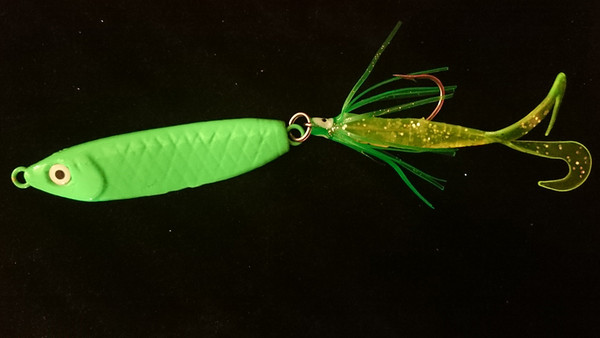 Here is our Green Wobble Jig