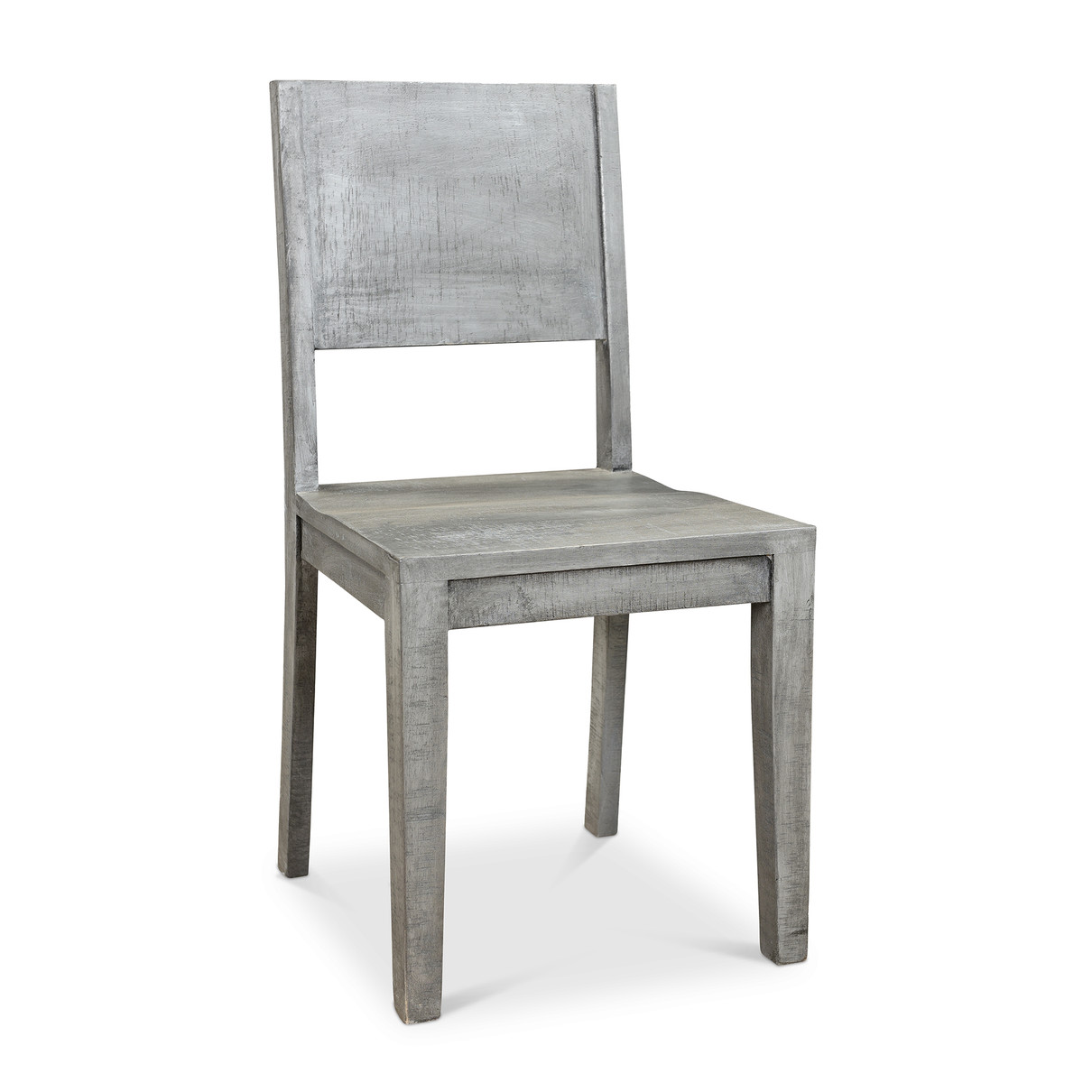 Raven Grey Mango Wood Dining Chair- set of 2