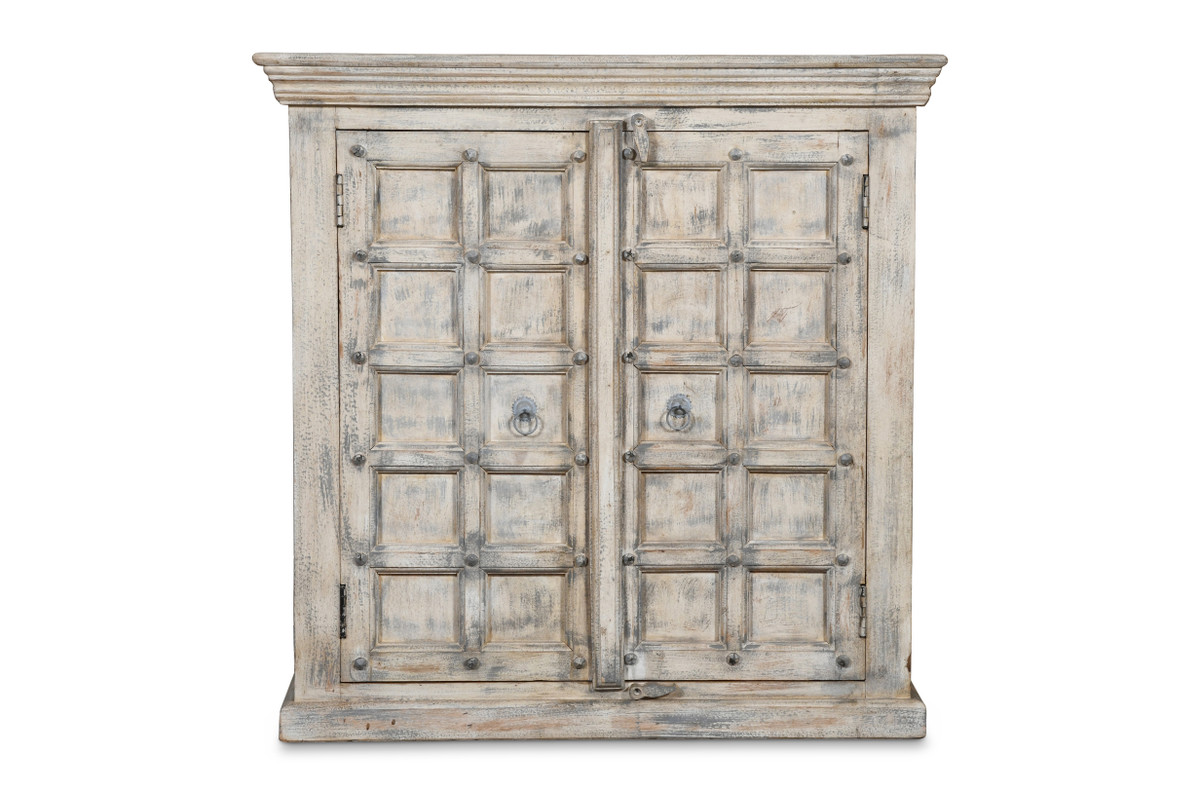 Dale White Distressed Antique 2 Door Sideboard