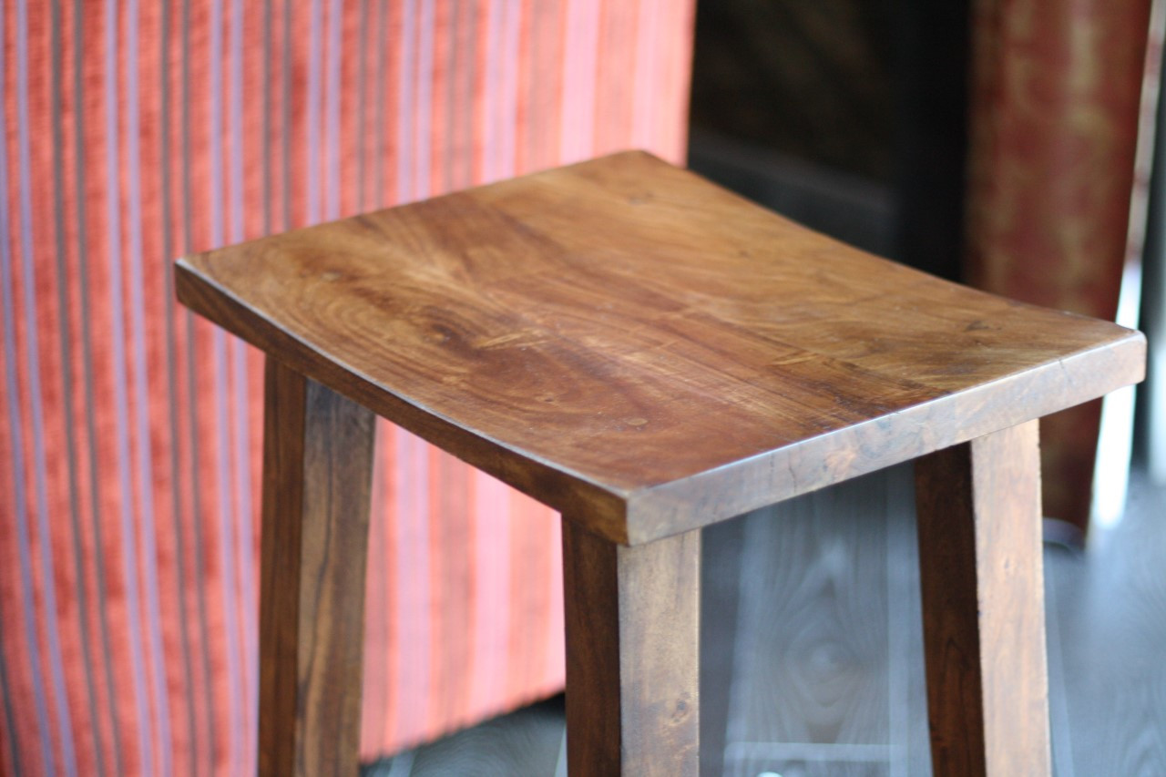 Solid Acacia Wood Bar Stool | Dallas Furniture | Timbergirl