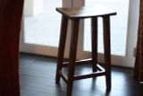 Solid Acacia Wood Bar Stool