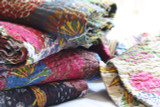 Kantha Throw - Light Green