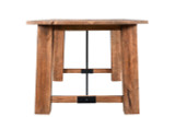 Timbergirl Angled Acacia wood Dining Table - 71"