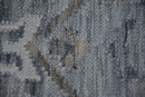 Timbergirl Kilim Blue Wool Handmade Rug