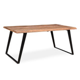 Timbergirl Seesham Wood Live Edge Dining Table