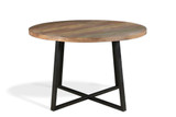 Blossom Round Reclaimed Wood Dining Table