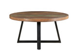 Blossom Reclaimed Wood Round Coffee Table