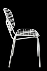Matrix Iron chair white - set of 2