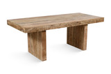 Timbergirl Solid Mango Wood Dining Table Set - 6 SEATER