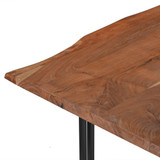 Sparrow Solid Wood Dining Table - Brown