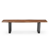 Sparrow Solid Wood Dining Bench - Brown