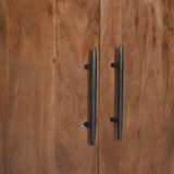 Sparrow Solid Wood 4 Door Sideboard Buffet Cabinet - Brown