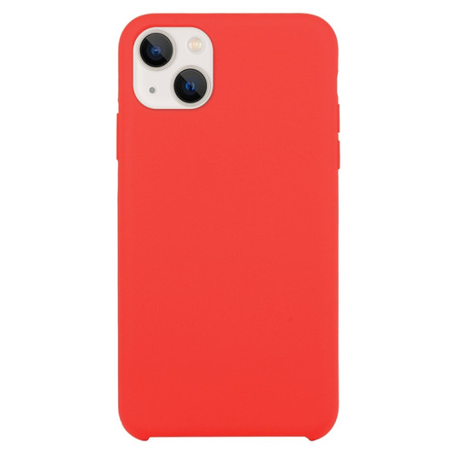 Solid Silicone Phone Case iPhone 15 Plus for iPhone 15 Plus - Red