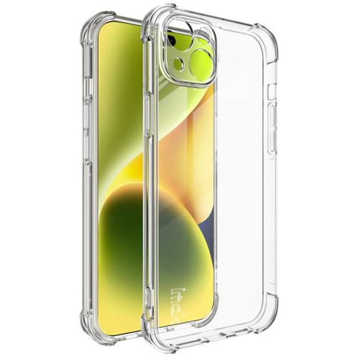 imak Shockproof Airbag TPU Phone Case for iPhone 15 Plus - Transparent