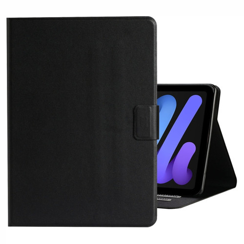 Pure Color Smart Leather Tablet Case for iPad 10th Gen 10.9 2022 - Black