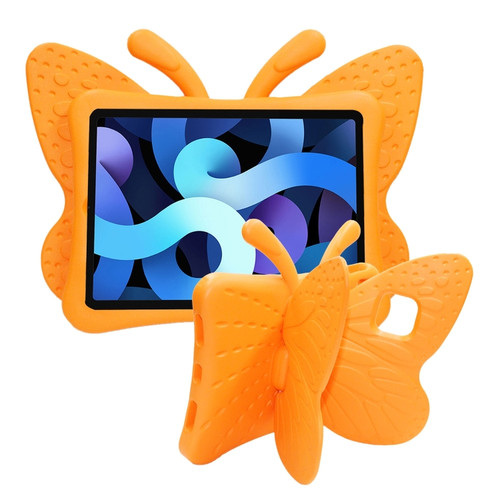 Butterfly Bracket Style EVA Children Shockproof Tablet Protective Case for iPad 10th Gen 10.9 2022 - Orange