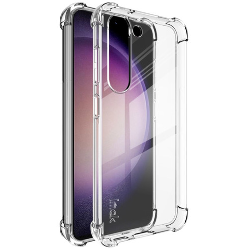 imak Shockproof Airbag TPU Phone Case for Samsung Galaxy S23 5G - Transparent