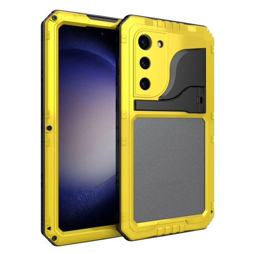 RedPepper Wolf 360 Full Body Rugged IP68 Waterproof Phone Case for Samsung Galaxy S23+ 5G - Yellow