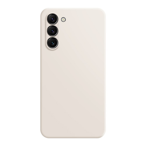 Imitation Liquid Silicone Phone Case for Samsung Galaxy S23+ 5G - White